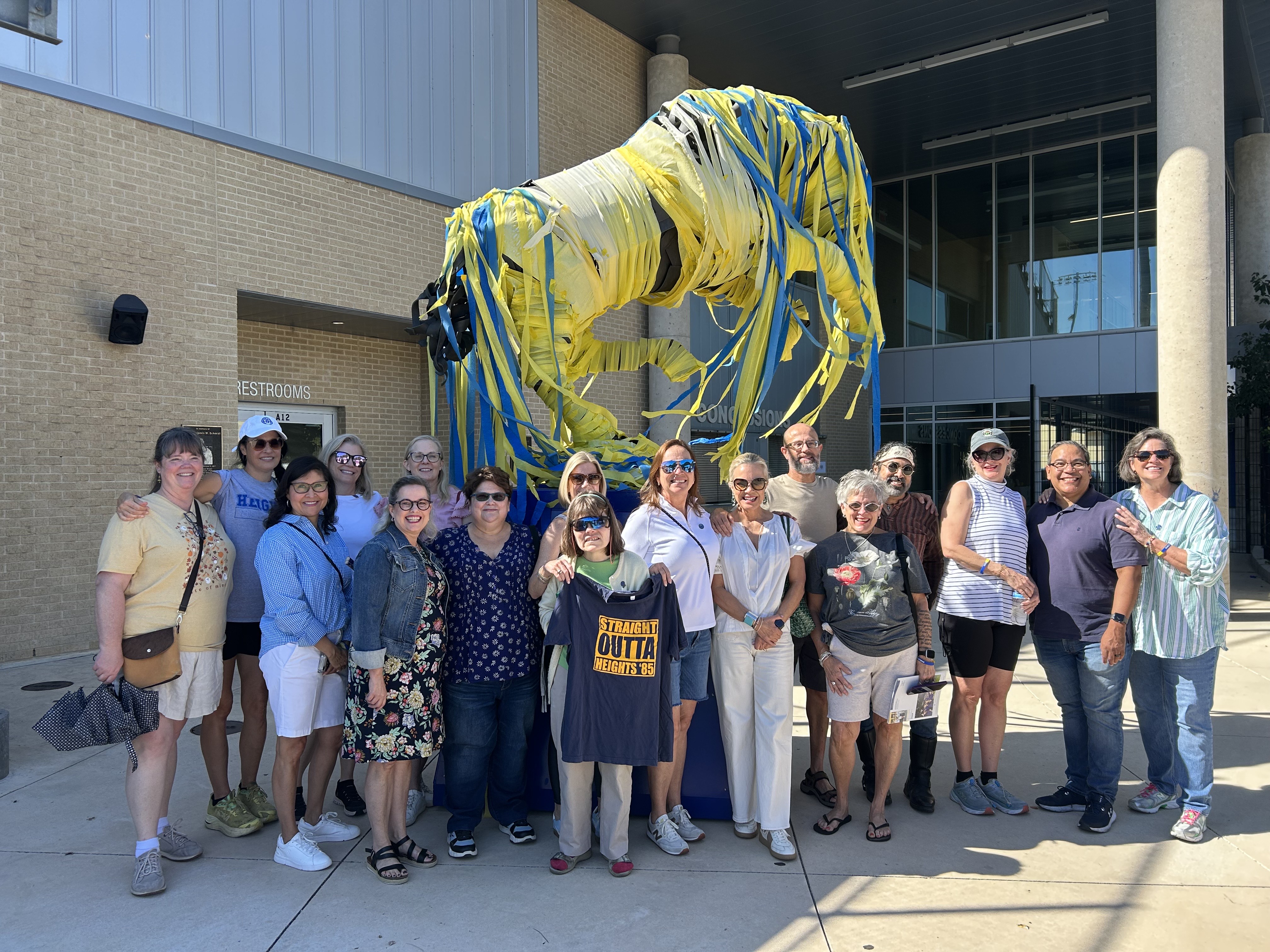 Class of 85 tour group